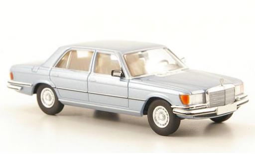 Miniature Mercedes 450 1/87 Brekina SEL (W116) metallise bleue Mercedes 450 1/87 Brekina SEL (W116) metallise bleue miniature