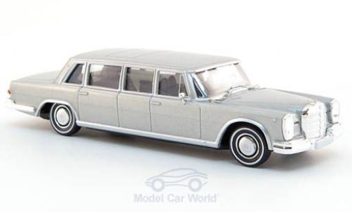 Miniature Mercedes 600 1/87 Brekina Pullman Limousine grise Mercedes 600 1/87 Brekina Pullman Limousine grise miniature