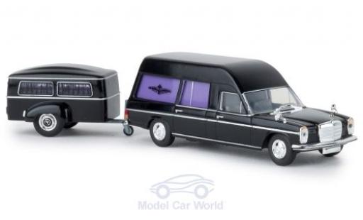 Miniature Mercedes /8 1/87 Brekina Bestattungswagen mit Anhänger Mercedes /8 1/87 Brekina Bestattungswagen mit Anhänger miniature