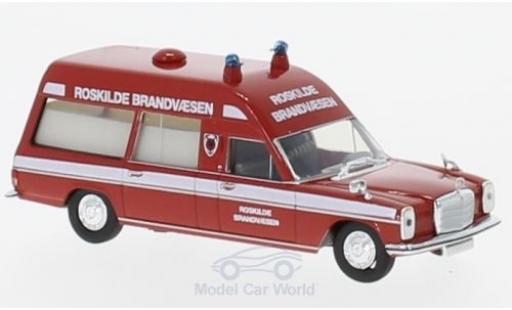 Miniature Mercedes /8 1/87 Brekina KTW Roskilde Brandvaesen (DK) Mercedes /8 1/87 Brekina KTW Roskilde Brandvaesen (DK) miniature