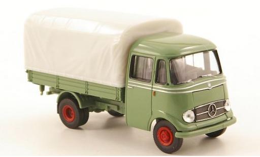 Miniature Mercedes L319 1/87 Brekina Pritsche verte PP-LKW ohne Vitrine Mercedes L319 1/87 Brekina Pritsche verte PP-LKW ohne Vitrine miniature
