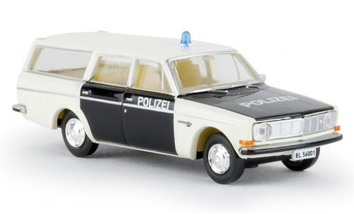 Miniature Volvo 145 1/87 Brekina Kombi Polizei Baselland camionnette sans Vitrine Volvo 145 1/87 Brekina Kombi Polizei Baselland camionnette sans Vitrine miniature