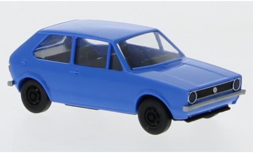 Miniature Volkswagen Golf 1/87 Brekina I bleue 1974 Volkswagen Golf 1/87 Brekina I bleue 1974 miniature