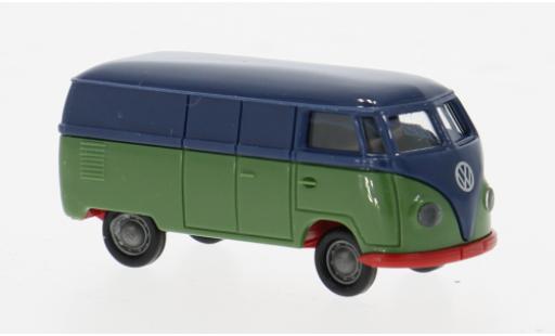 Miniature Volkswagen T1 1/87 Brekina a Kasten bleue/verte 1950 1:87 Volkswagen T1 1/87 Brekina a Kasten bleue/verte 1950 1:87 miniature