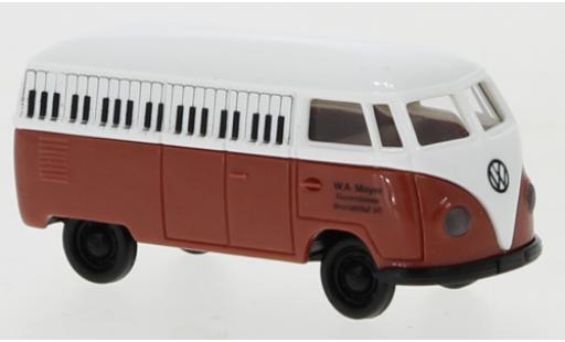 Miniature Volkswagen T1 1/87 Brekina a Kasten Klavierstimmer 1950 Volkswagen T1 1/87 Brekina a Kasten Klavierstimmer 1950 miniature