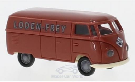 Miniature Volkswagen T1 A 1/87 Brekina a Kasten Loden Frey Volkswagen T1 A 1/87 Brekina a Kasten Loden Frey miniature
