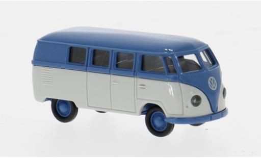 Miniature Volkswagen T1 1/87 Brekina a Kombi bleue/grise 1950 1:87 Volkswagen T1 1/87 Brekina a Kombi bleue/grise 1950 1:87 miniature