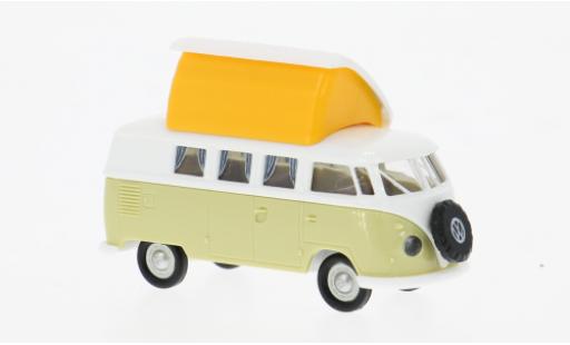 Miniature Volkswagen T1 1/87 Brekina b Camper blanche/verte 1960 1:87 Volkswagen T1 1/87 Brekina b Camper blanche/verte 1960 1:87 miniature