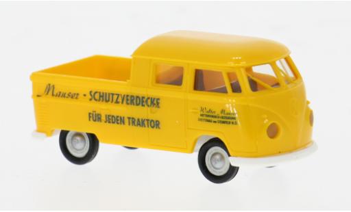 Miniature Volkswagen T1 1/87 Brekina b Doka 1960 Mauser Schutzverdecke 1:87 Volkswagen T1 1/87 Brekina b Doka 1960 Mauser Schutzverdecke 1:87 miniature