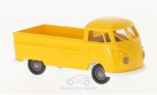 Miniature Volkswagen T1 B 1/87 Brekina b jaune Pritsche Volkswagen T1 B 1/87 Brekina b jaune Pritsche miniature