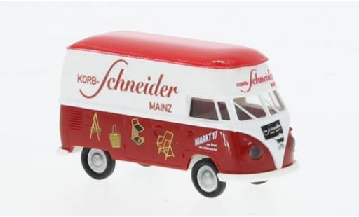 Miniature Volkswagen T1 1/87 Brekina b Großraum-Kasten Korb Schneider 1960 1:87 Volkswagen T1 1/87 Brekina b Großraum-Kasten Korb Schneider 1960 1:87 miniature