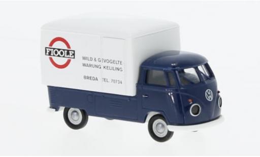 Miniature Volkswagen T1 1/87 Brekina b Großraum-Koffer Fioole 1960 1:87 Volkswagen T1 1/87 Brekina b Großraum-Koffer Fioole 1960 1:87 miniature