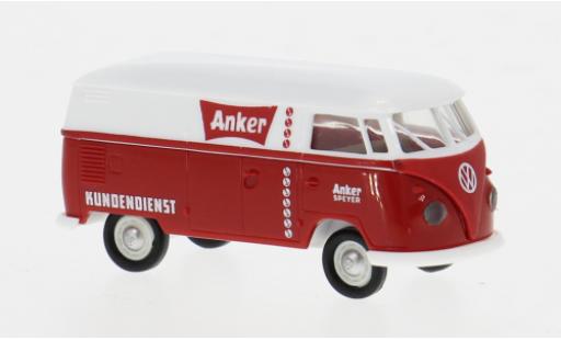 Miniature Volkswagen T1 1/87 Brekina b Kasten 1960 Anker 1:87 Volkswagen T1 1/87 Brekina b Kasten 1960 Anker 1:87 miniature