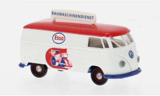 Miniature Volkswagen T1 1/87 Brekina b Kasten 1960 Esso Baumaschinendienst 1:87 Volkswagen T1 1/87 Brekina b Kasten 1960 Esso Baumaschinendienst 1:87 miniature