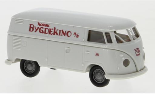 Miniature Volkswagen T1 1/87 Brekina b Kasten Bygdekino 1960 Volkswagen T1 1/87 Brekina b Kasten Bygdekino 1960 miniature