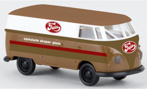 Miniature Volkswagen T1 1/87 Brekina b Kasten Freia 1960 Volkswagen T1 1/87 Brekina b Kasten Freia 1960 miniature
