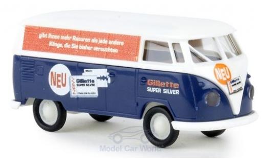 Miniature Volkswagen T1 1/87 Brekina b Kasten Gilette Volkswagen T1 1/87 Brekina b Kasten Gilette miniature