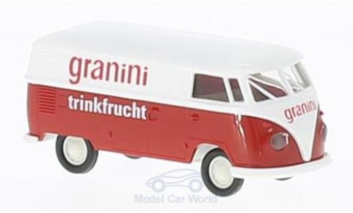Miniature Volkswagen T1 B 1/87 Brekina b Kasten Granini Volkswagen T1 B 1/87 Brekina b Kasten Granini miniature