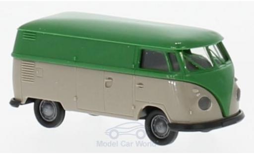 Miniature Volkswagen T1 B 1/87 Brekina b Kasten verte/grise Volkswagen T1 B 1/87 Brekina b Kasten verte/grise miniature
