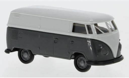 Miniature Volkswagen T1 1/87 Brekina b Kasten grise/grise 1960 Economy Volkswagen T1 1/87 Brekina b Kasten grise/grise 1960 Economy miniature