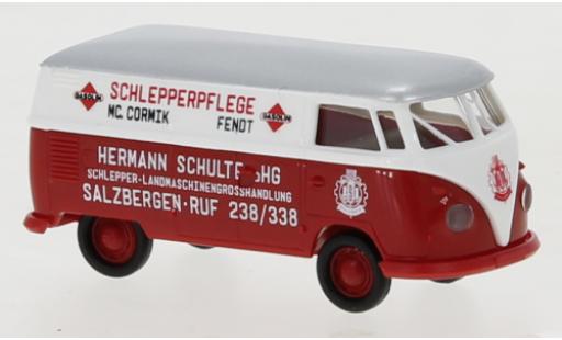 Miniature Volkswagen T1 1/87 Brekina b Kasten Hermann Schulte Schlepperpflege 1960 Volkswagen T1 1/87 Brekina b Kasten Hermann Schulte Schlepperpflege 1960 miniature