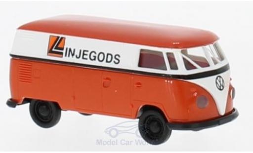 Miniature Volkswagen T1 B 1/87 Brekina b Kasten Linjegods (NO) Volkswagen T1 B 1/87 Brekina b Kasten Linjegods (NO) miniature
