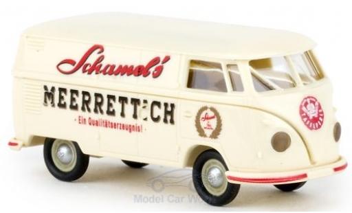 Miniature Volkswagen T1 1/87 Brekina b Kasten Schamel Meerrettich 1960 Volkswagen T1 1/87 Brekina b Kasten Schamel Meerrettich 1960 miniature