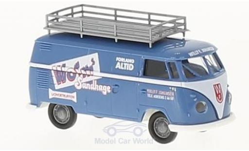 Miniature Volkswagen T1 1/87 Brekina b Kasten Worms Sandkage Volkswagen T1 1/87 Brekina b Kasten Worms Sandkage miniature