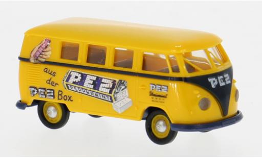 Miniature Volkswagen T1 1/87 Brekina b Kombi 1960 PEZ 1:87 Volkswagen T1 1/87 Brekina b Kombi 1960 PEZ 1:87 miniature