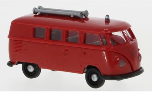 Miniature Volkswagen T1 1/87 Brekina b Kombi Feuerwehr 1960 Volkswagen T1 1/87 Brekina b Kombi Feuerwehr 1960 miniature