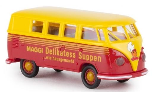 Miniature Volkswagen T1 1/87 Brekina b Kombi Maggi Suppen 1960 Volkswagen T1 1/87 Brekina b Kombi Maggi Suppen 1960 miniature