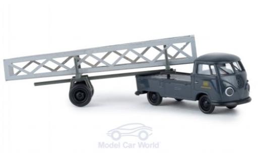 Miniature Volkswagen T1 1/87 Brekina b Pritsche DB mit Nachläufer und Ladegut Volkswagen T1 1/87 Brekina b Pritsche DB mit Nachläufer und Ladegut miniature