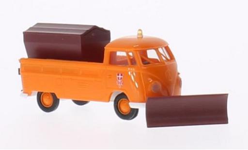 Miniature Volkswagen T1 1/87 Brekina b Pritsche Winterdienst der Stadtwerke Wien (A) Volkswagen T1 1/87 Brekina b Pritsche Winterdienst der Stadtwerke Wien (A) miniature
