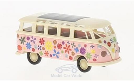 Miniature Volkswagen T1 1/87 Brekina b Samba Flower Power Volkswagen T1 1/87 Brekina b Samba Flower Power miniature