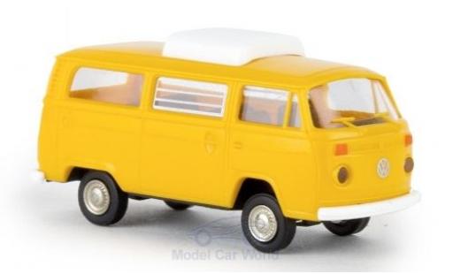 Miniature Volkswagen T2 1/87 Brekina Camper jaune 1973 mit Hubdach Volkswagen T2 1/87 Brekina Camper jaune 1973 mit Hubdach miniature