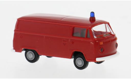 Miniature Volkswagen T2 1/87 Brekina Kasten 1973 Feuerwehr 1:87 Volkswagen T2 1/87 Brekina Kasten 1973 Feuerwehr 1:87 miniature