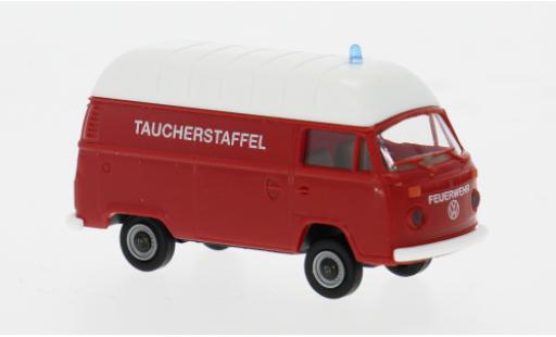 Volkswagen T2 1/87 Brekina Kasten 1973 Feuerwehr Taucherstaffel 1:87 miniature