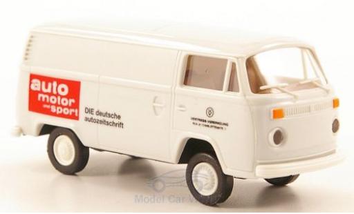 Volkswagen T2 1/87 Brekina Kasten Auto Motor und Sport miniature