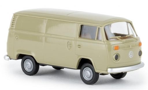 Volkswagen T2 1/87 Brekina Kasten grise 1972 miniature