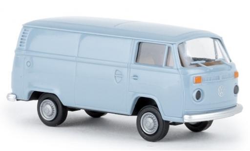 Miniature Volkswagen T2 1/87 Brekina Kasten bleue 1972 Volkswagen T2 1/87 Brekina Kasten bleue 1972 miniature