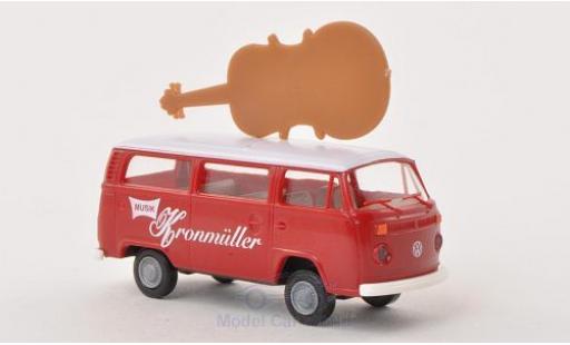 Miniature Volkswagen T2 B 1/87 Brekina Musik Kronmüller Kombi Volkswagen T2 B 1/87 Brekina Musik Kronmüller Kombi miniature