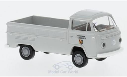 Miniature Volkswagen T2 A 1/87 Brekina Pritsche Gemeinde Teningen Volkswagen T2 A 1/87 Brekina Pritsche Gemeinde Teningen miniature