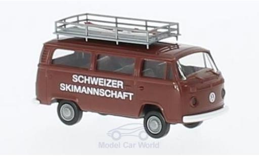 Miniature Volkswagen T2 1/87 Brekina Schweizer Skinationalmannschaft Kombi Volkswagen T2 1/87 Brekina Schweizer Skinationalmannschaft Kombi miniature