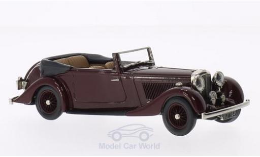 Miniature Bentley 4.5 1/43 Brooklin 4 1/4 Litre DHC Park Ward rouge 1936 Bentley 4.5 1/43 Brooklin 4 1/4 Litre DHC Park Ward rouge 1936 miniature