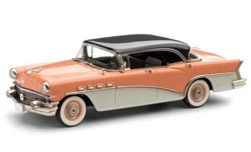 Miniature Buick Century 1/43 Brooklin 4-Door Hardtop rose/blanche 1956 noir toit Buick Century 1/43 Brooklin 4-Door Hardtop rose/blanche 1956 noir toit miniature