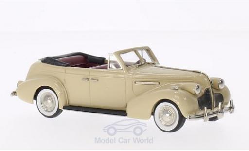 Buick Century 1/43 Brooklin Cabriolet Phaeton M61-C beige 1939 miniature