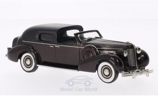 Buick Limited 1/43 Brooklin Town Car by Derham metallise marron/noire 1938 miniature