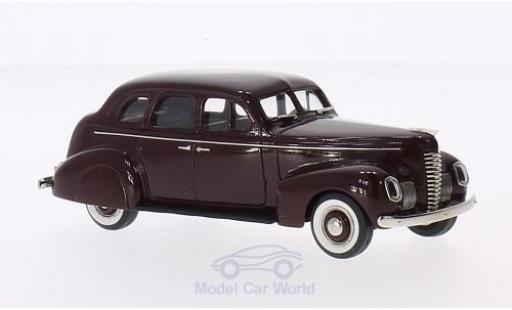Miniature Nash Ambassador 1/43 Brooklin Eight 4-Door Touring Sedan rouge 1939 Nash Ambassador 1/43 Brooklin Eight 4-Door Touring Sedan rouge 1939 miniature