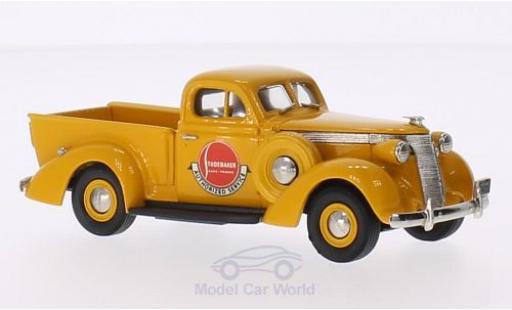Miniature Studebaker Coupe Express 1/43 Brooklin Pick-Up jaune Authorized Service 1937 Studebaker Coupe Express 1/43 Brooklin Pick-Up jaune Authorized Service 1937 miniature