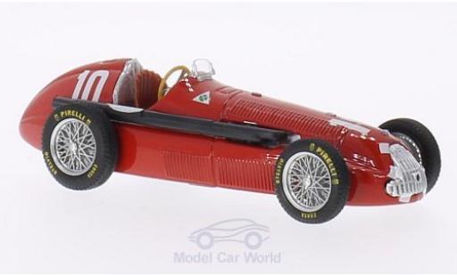Miniature Alfa Romeo 158 1/43 Brumm No.10 Scuderia Quadrifoglio GP Italien 1950 N.Farina Alfa Romeo 158 1/43 Brumm No.10 Scuderia Quadrifoglio GP Italien 1950 N.Farina miniature